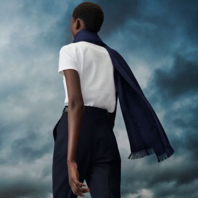 エルメス　ジャガード　サングル エルメス(HERMES)エルメス サングル ア ブックル アントグラシト グリ